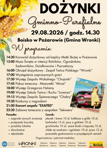 Dożynki Gminne w Pożarowie