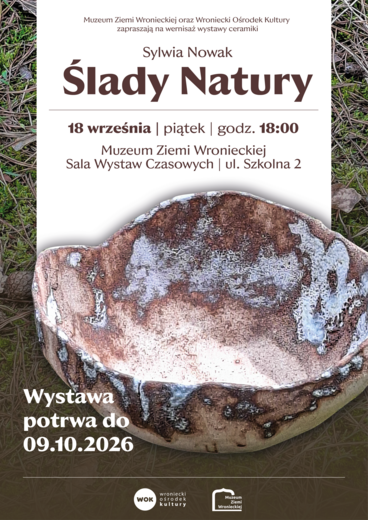 Wernisaż wystawy ceramiki "Ślady natury"