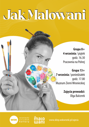 Pierwsze otwarte zajęcia w sekcji plastycznej JAK MALOWANI