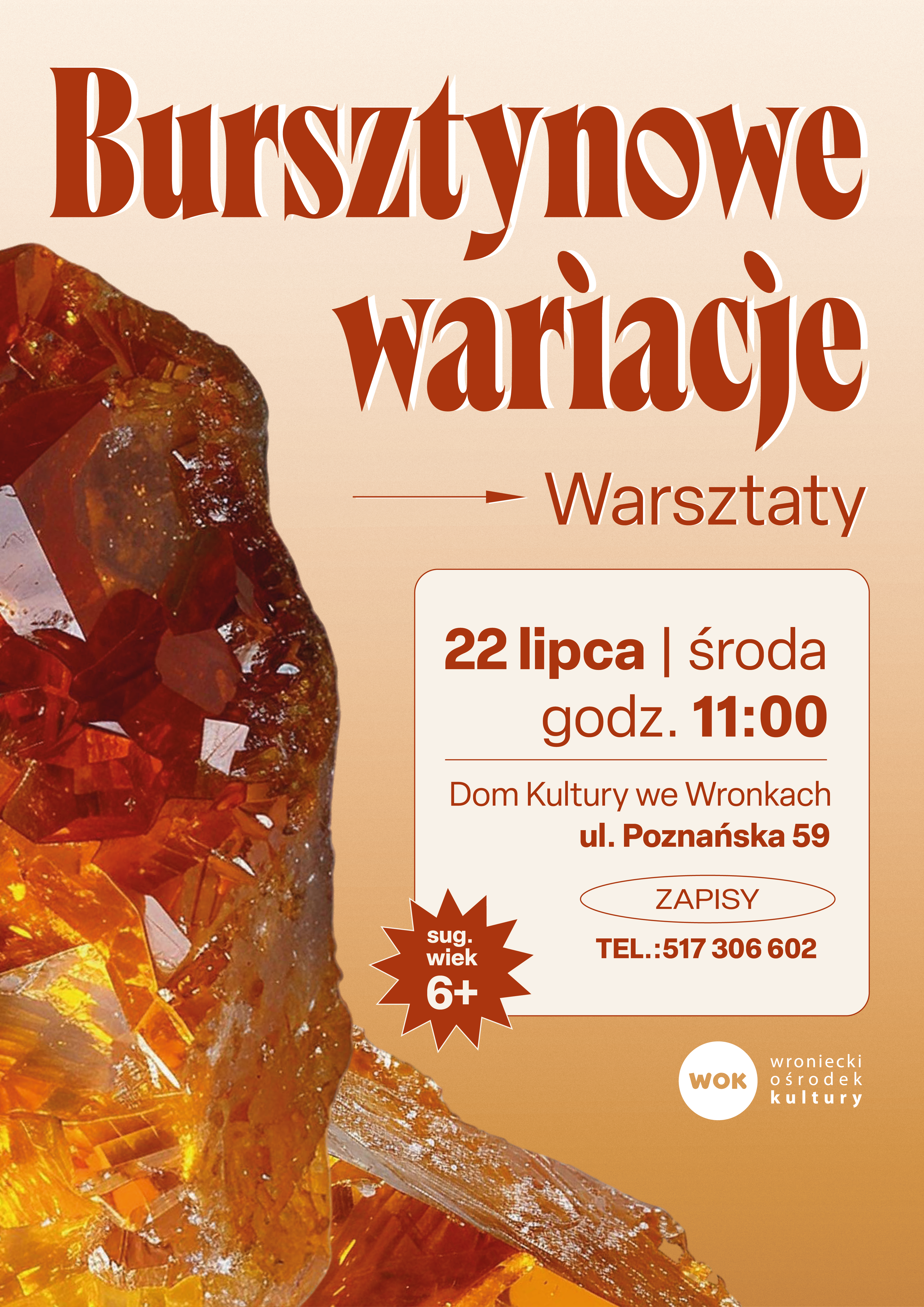 Plakat_warsztaty_bursztynu