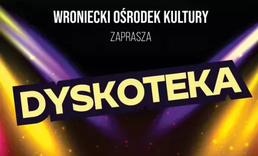 Zapraszamy na dyskotekę w plenerze - 3 maja 2025 roku od godz. 21.00, teren rekreacyjny Olszynki