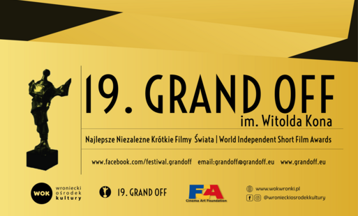 Zdjęcie do 19 Grand Off - Festiwal Najlepszych Niezależnych Kr&oacute;tkich Film&oacute;w Świata