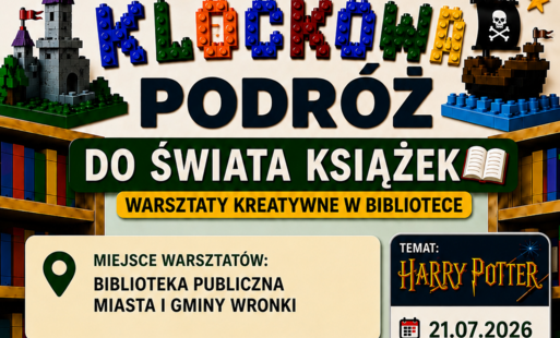 Zdjęcie do Klockowa Podr&oacute;ż do Świata Książek
